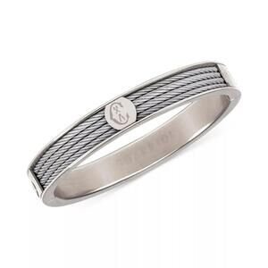 Charriol Logo Bangle Bracelet – Stainless Steel